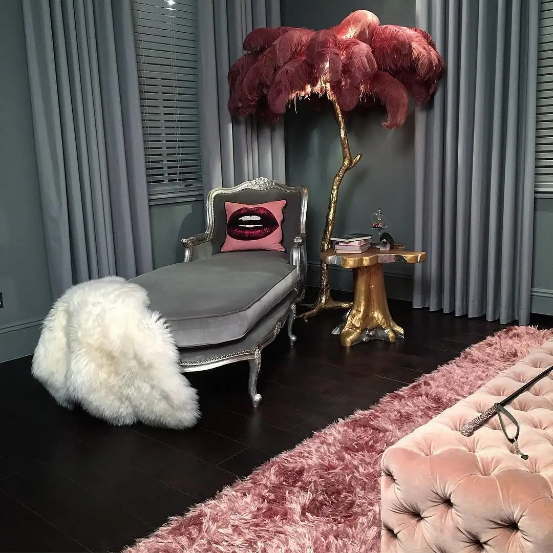 #🔥Buy 1 Get 1 Free ✨LED Floor Lamp, Nordic Ostrich Design