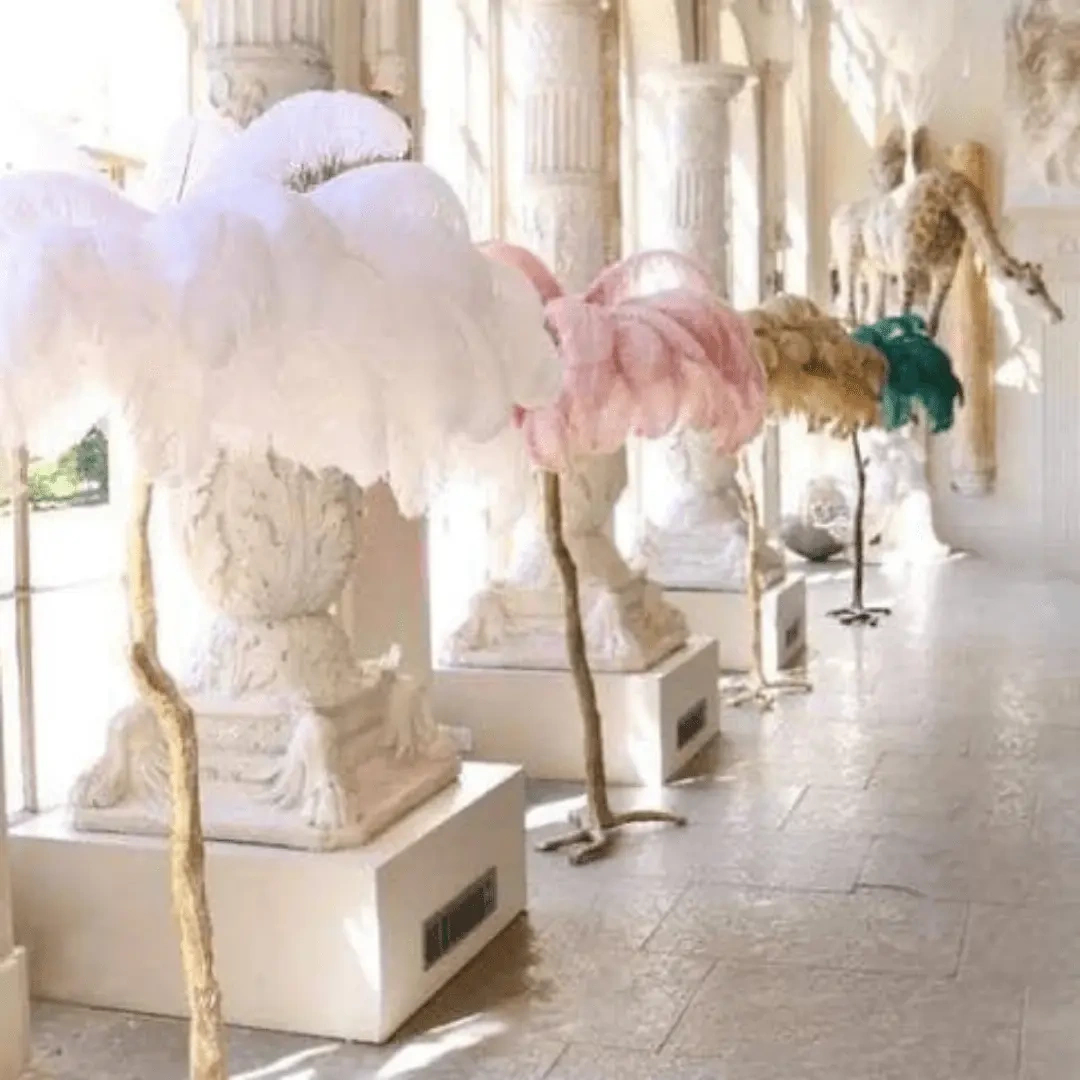 #🔥Buy 1 Get 1 Free ✨LED Floor Lamp, Nordic Ostrich Design