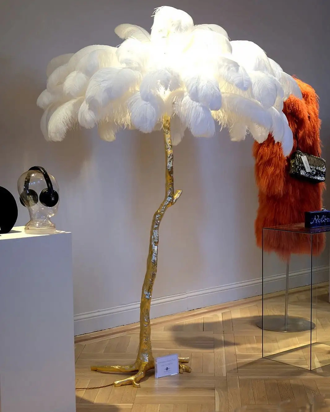 #🔥Buy 1 Get 1 Free ✨LED Floor Lamp, Nordic Ostrich Design