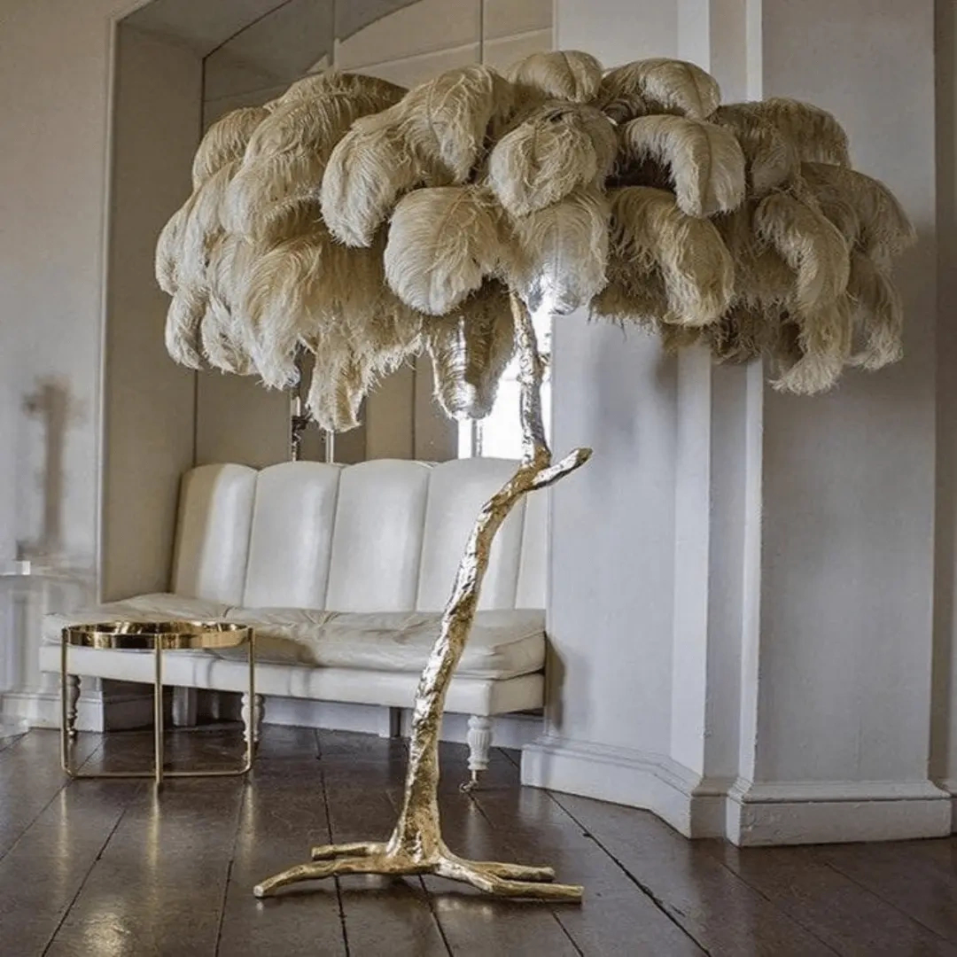 #🔥Buy 1 Get 1 Free ✨LED Floor Lamp, Nordic Ostrich Design