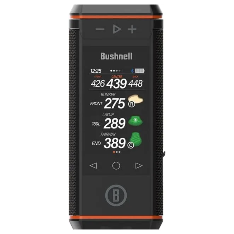 🎵 Exclusive Online Offer: Bushnell Wingman HD Golf GPS Speaker, Smart Bluetooth Speaker with 3.5" HD Touchscreen, 360° Premium Sound, GreenView & Audio Distances 🔊