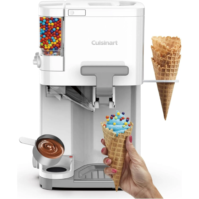 ⭐ 100% Original Cuisinart Soft Serve Maker - 🔥 In Stock & Ready to Ship, Ultimate Summer Deal!
