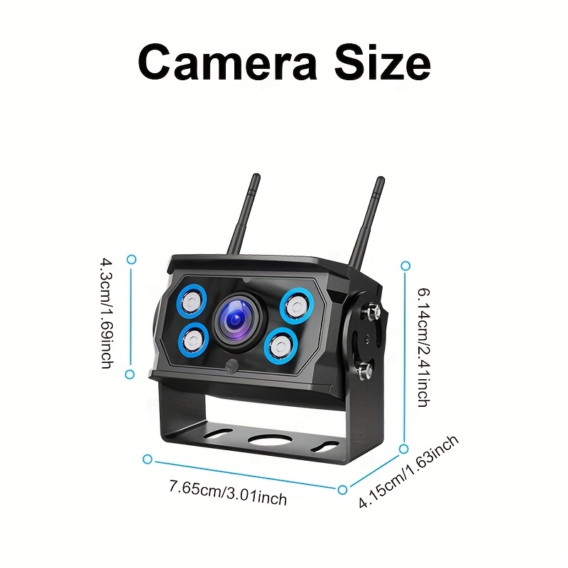 7-Inch Wireless Display Screen with Backup Camera system