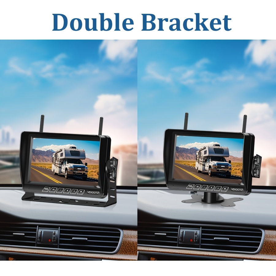 Magnetic Solar Wireless Backup Camera 