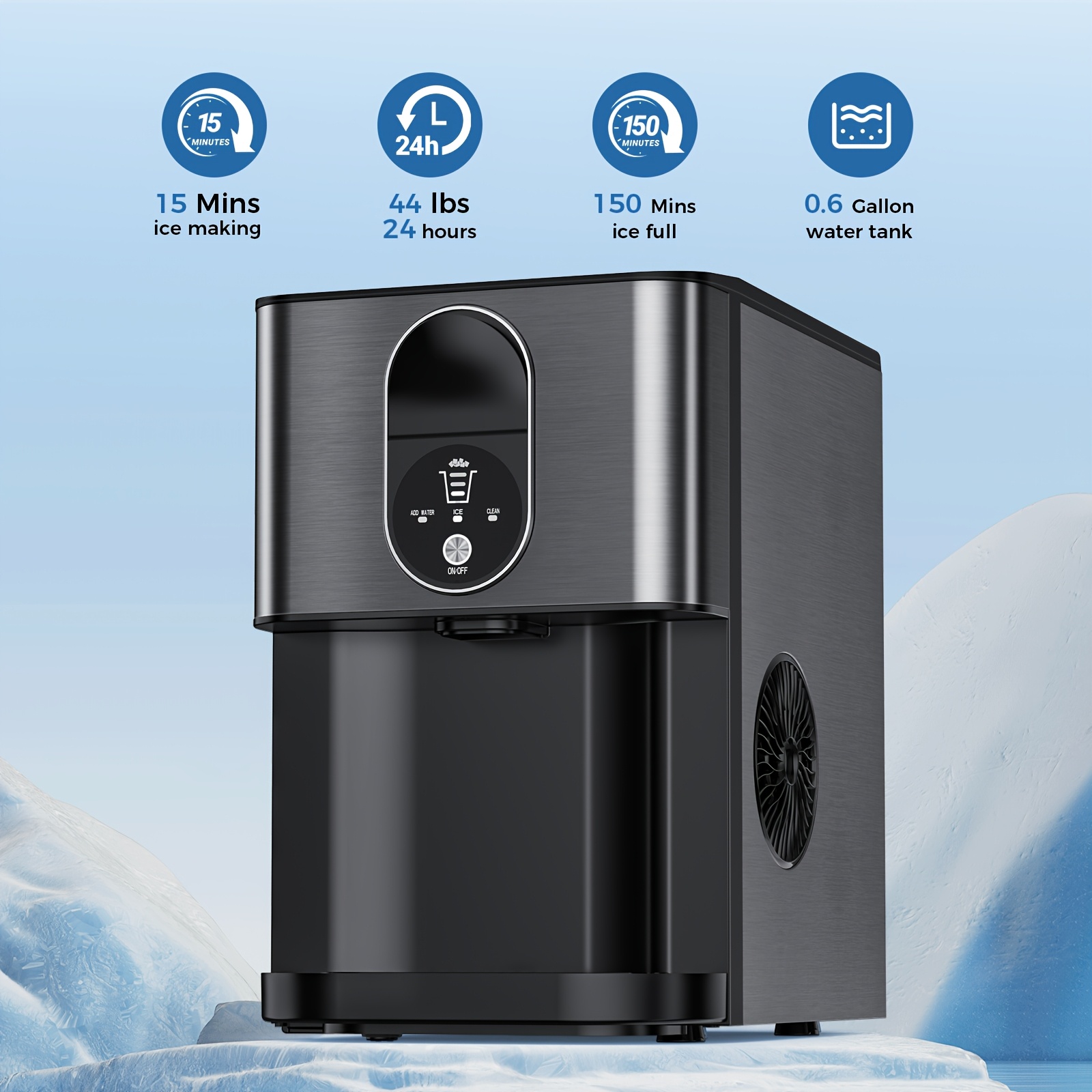 🔥Hot Sale🔥Nugget Ice Makers Countertop
