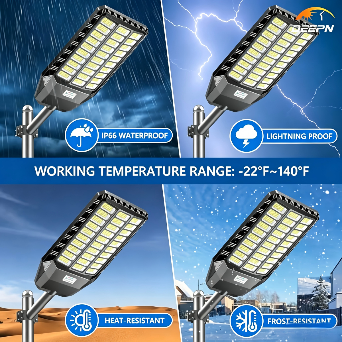 ⏰Last Day Promotion - Ultra Bright Solar Led Street Light System