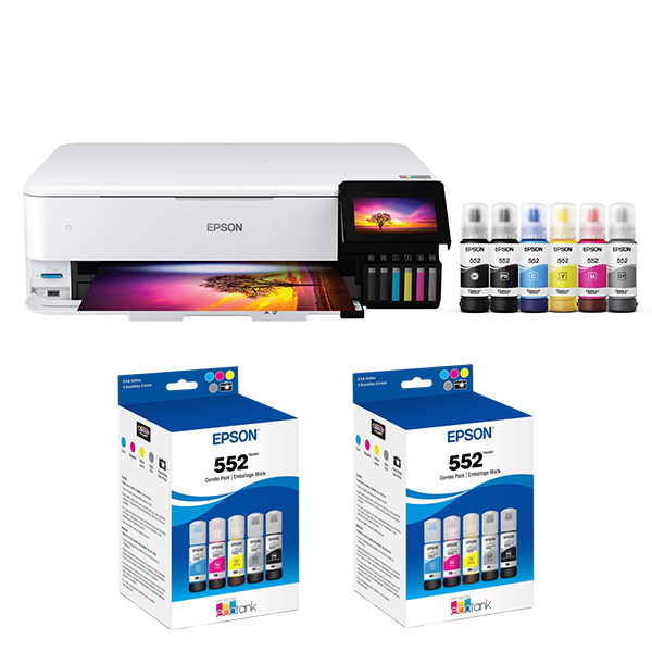 ☀️Summer Sale🔥Epson EcoTank ET-8550 Wide-Format Photo Printer