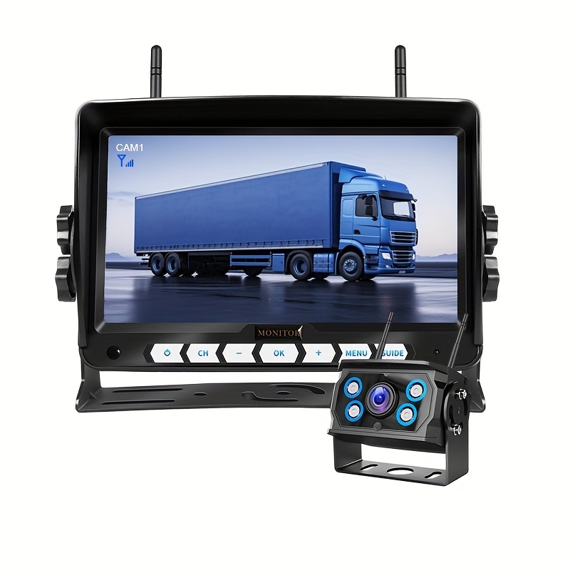 7-Inch Wireless Display Screen with Backup Camera system