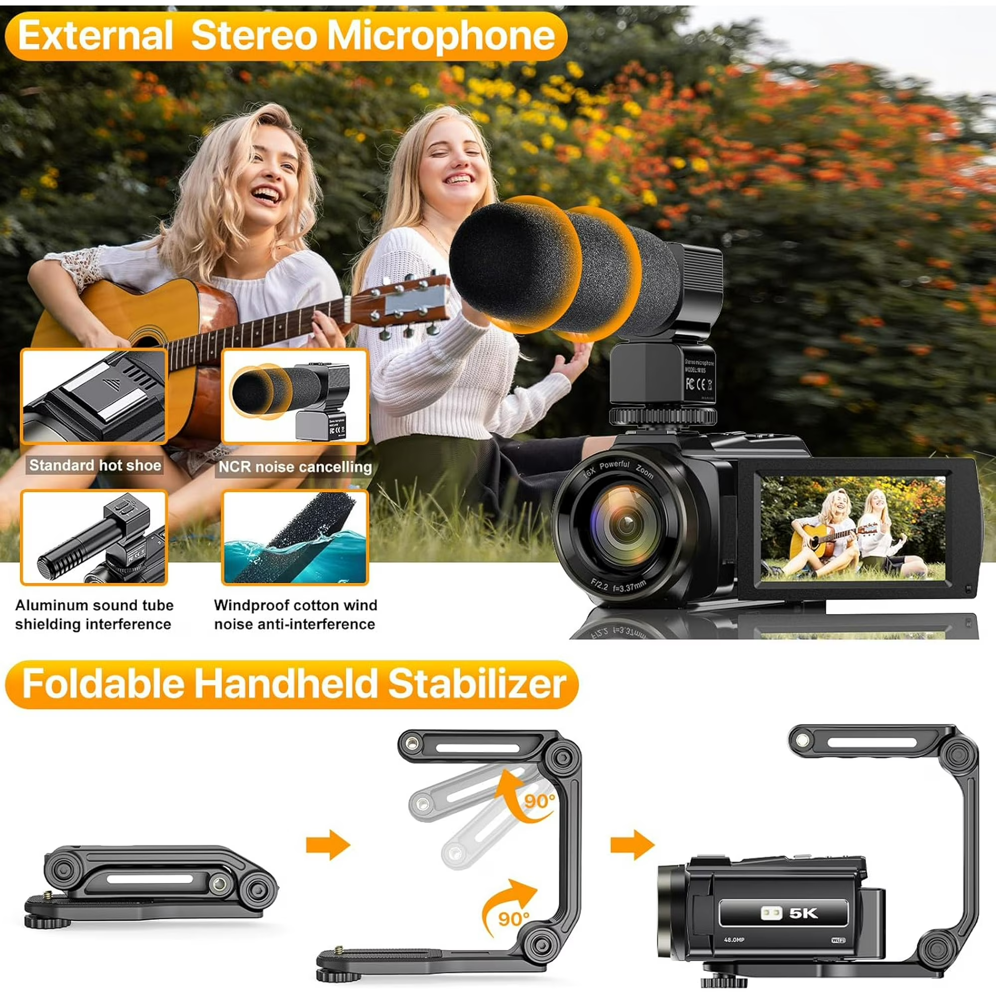 Flash Sale - 5K Video Camera Camcorder