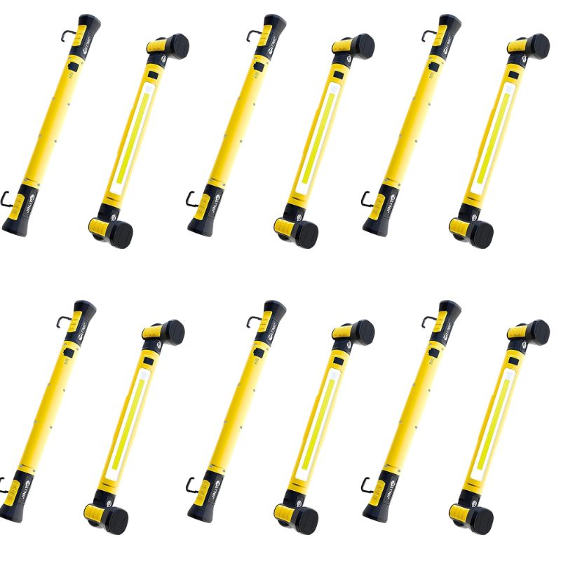 🔥FINAL HOURS🔥Magnetic Work Light - 3000LM Rechargeable LED Work Light Bar, 5200mAh Under Hood Mechanic Light for Garage, Workshop, Vehicle Inspection