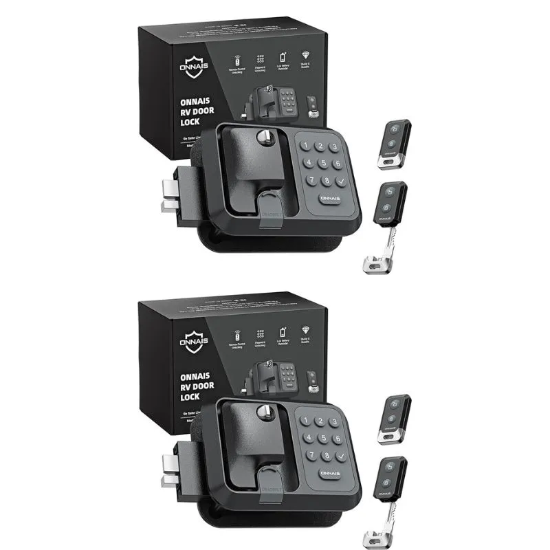 🔥Summer Sale🔥ONNAIS Guard Smart RV Keyless Door Lock with App, Keypad & Key Fob