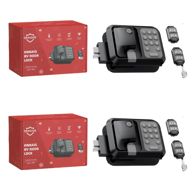 🔥Summer Sale🔥ONNAIS Guard Smart RV Keyless Door Lock with App, Keypad & Key Fob