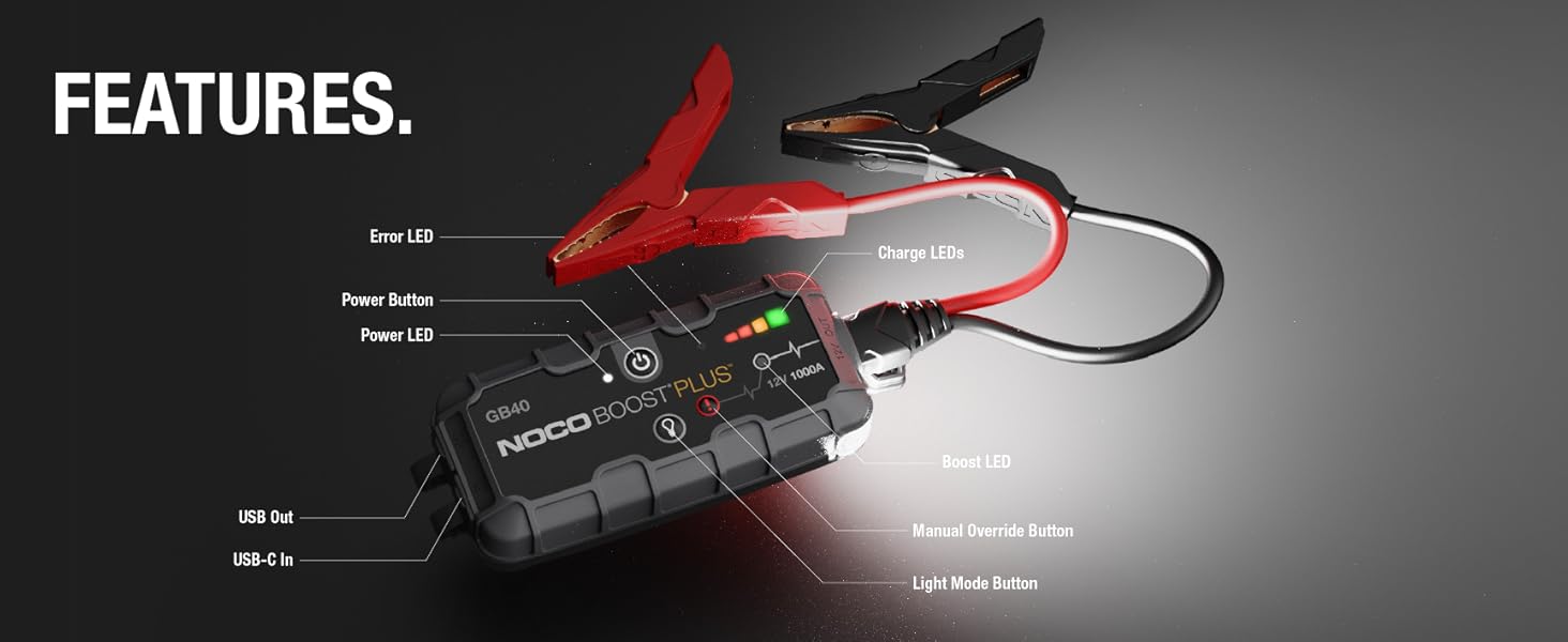 🏷️ Special Offer/Car Jump Starter for Gas & Diesel Engines