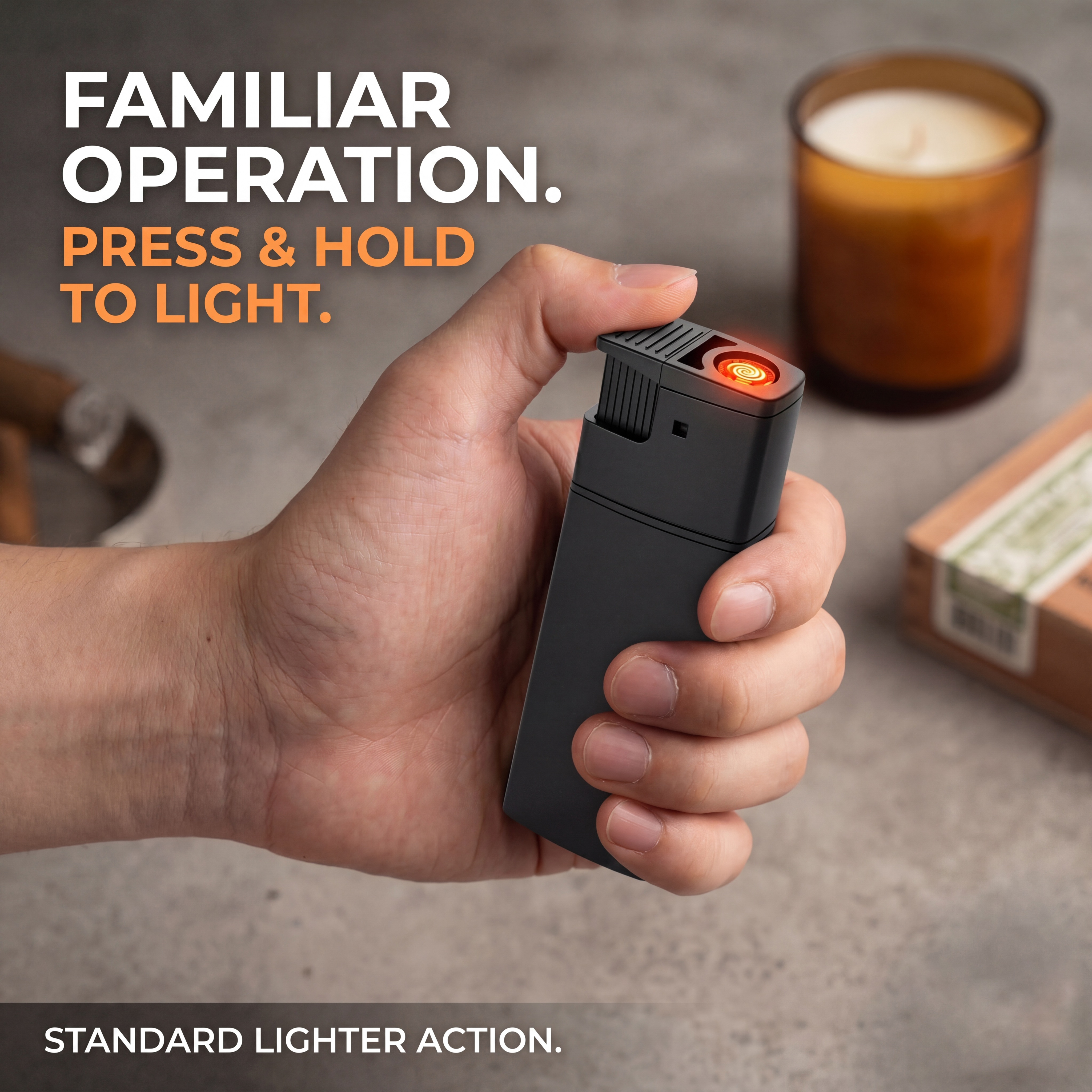 Mini Portable Lighter Security Camera 64GB BodyCam 1080P HD Home Outdoor Small Recording Card Cam with 64GB Internal Memory High-Definition Camera in a Lighter