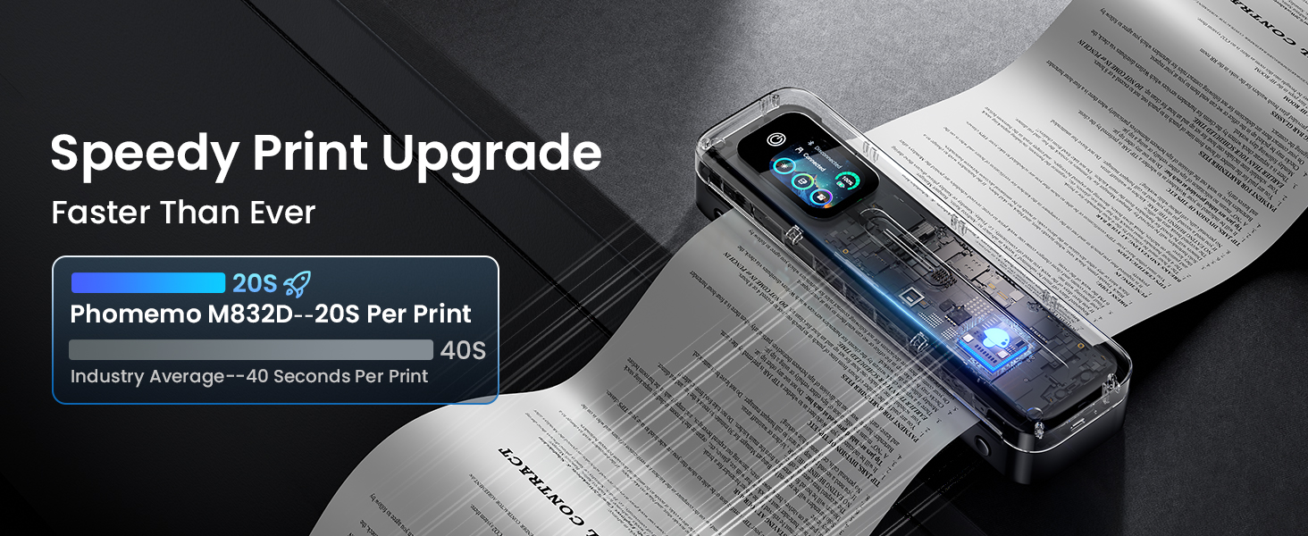 M832D printer
