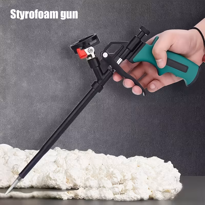 1 professional foam fill gun for polyurethane foam   ergonomic metal dispenser tool no power required ideal for industrial and home   projects Product details 1