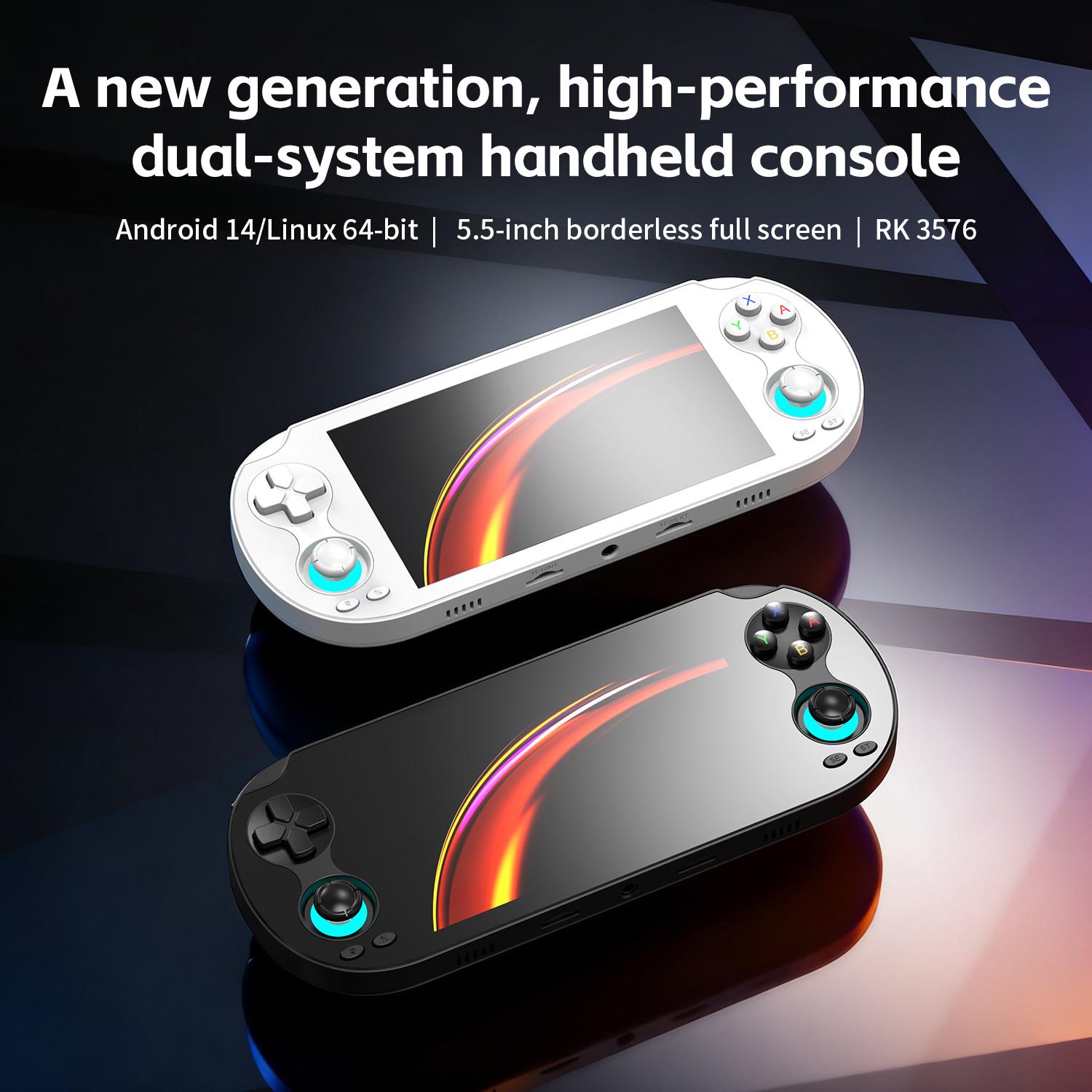 ANBERNIC RG VITA / RG VITA Pro Handheld Game Console 5000mAh Android Video Gaming Player Supports Bluetooth Gift #SummerVibes