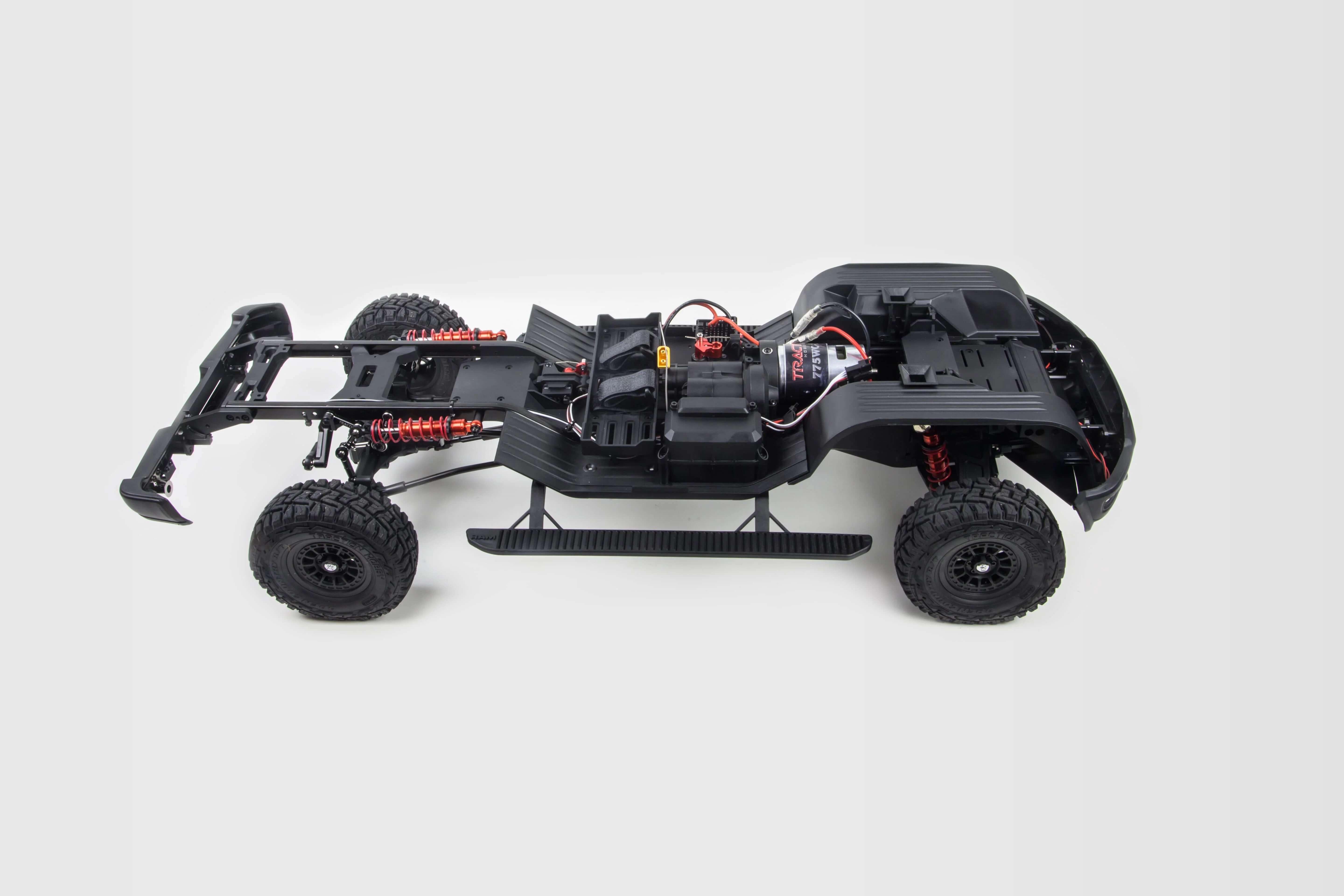 Door panel design and scale realism of Dodge RAM 1500 RC crawler