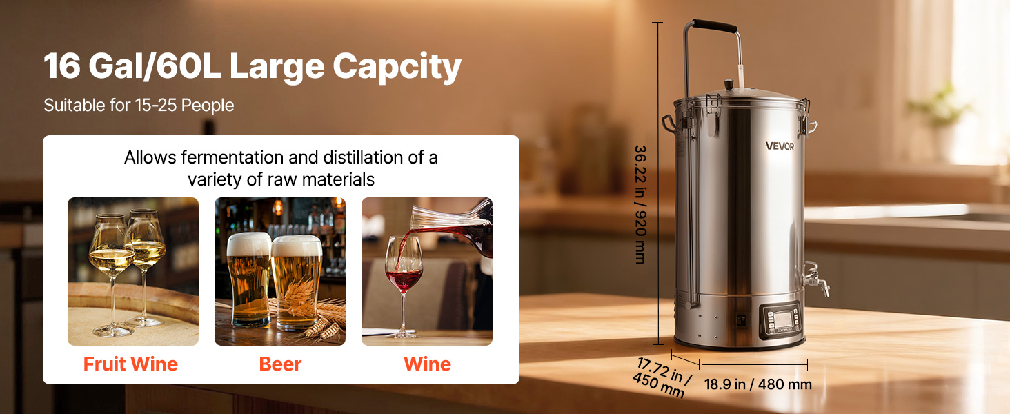 Electric brewing system