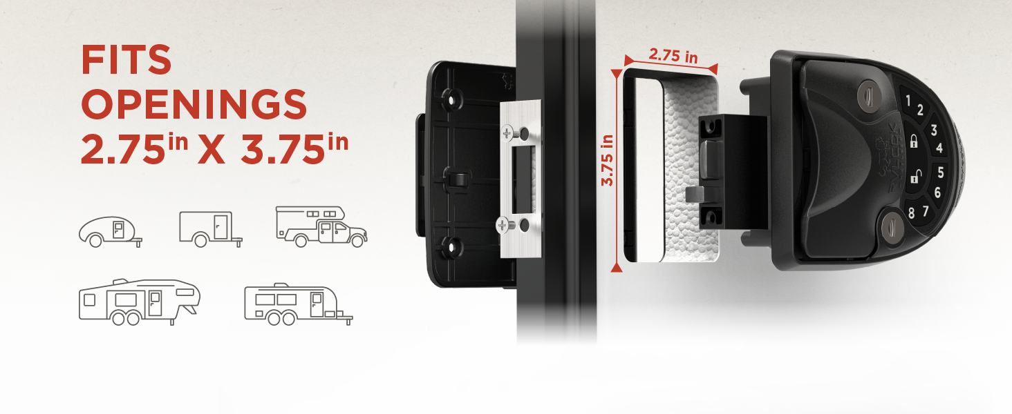 Fits Trailers, Campers, and RVs