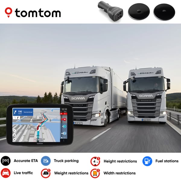 [Holiday Sale] TomTom Go Expert Plus Truck Navigator