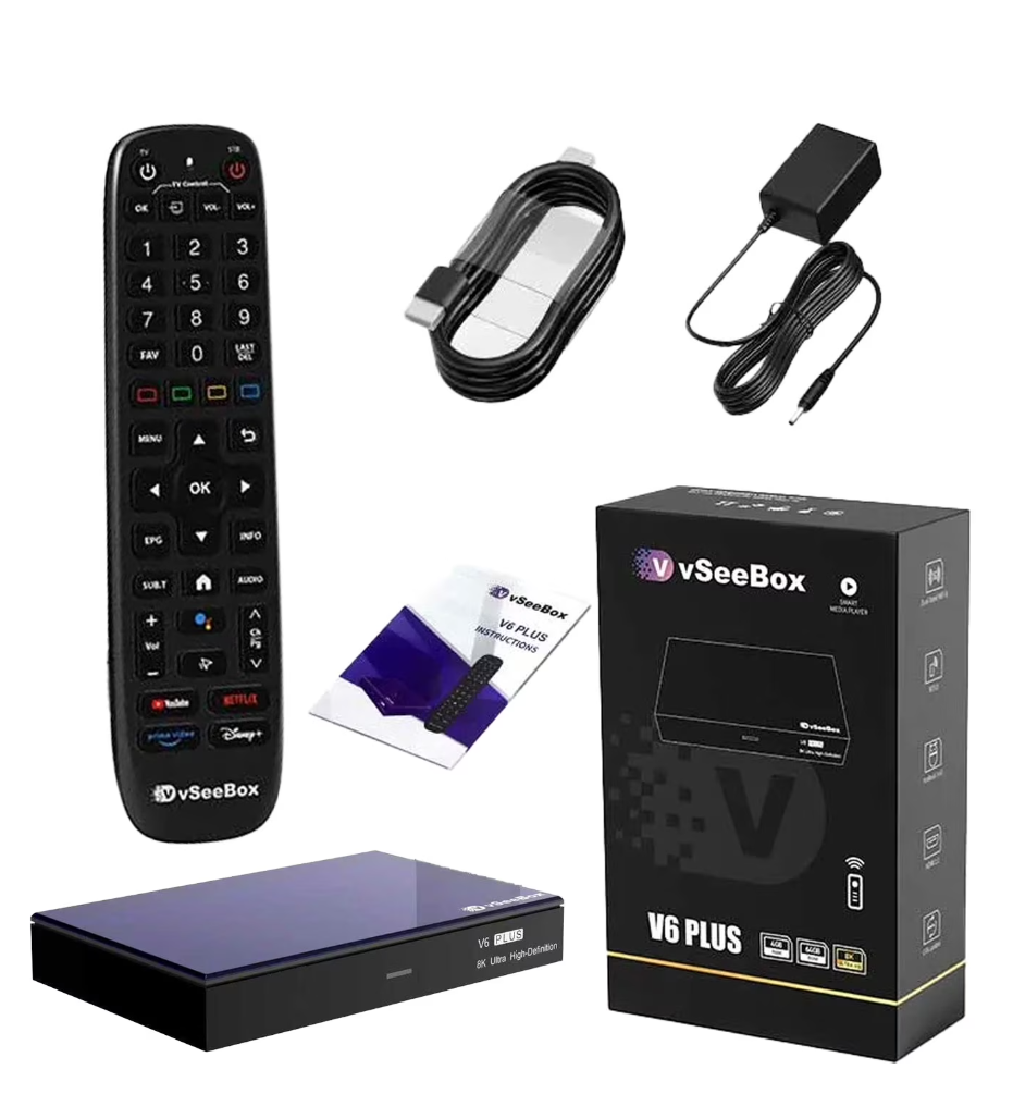 vSeeBox v6 Plus For 2026