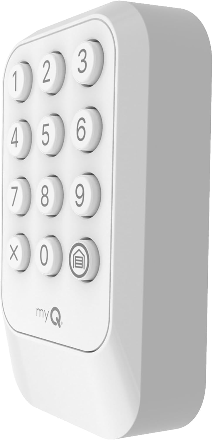 Chamberlain Genuine myQ Garage Door Opener Keypad – Wireless Exterior Keyless Entry, Secure Pin Access, Weather Resistant – Works with Chamberlain, LiftMaster & Craftsman Openers
