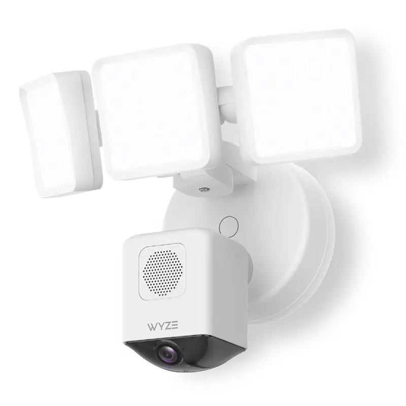 【Price Slash】Cam Floodlight Pro — Hard-Wired 2K HD Outdoor Smart Security Camera, Adjustable 3000 Lumen LEDs, Color Night Vision, 180º View, Motion Detection