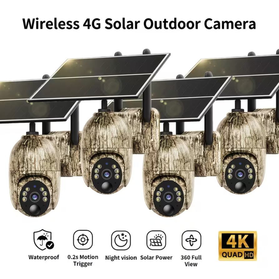🛒 Hot Pick | 4G Solar Trail Camera, 4K Night Vision & 360° Live View