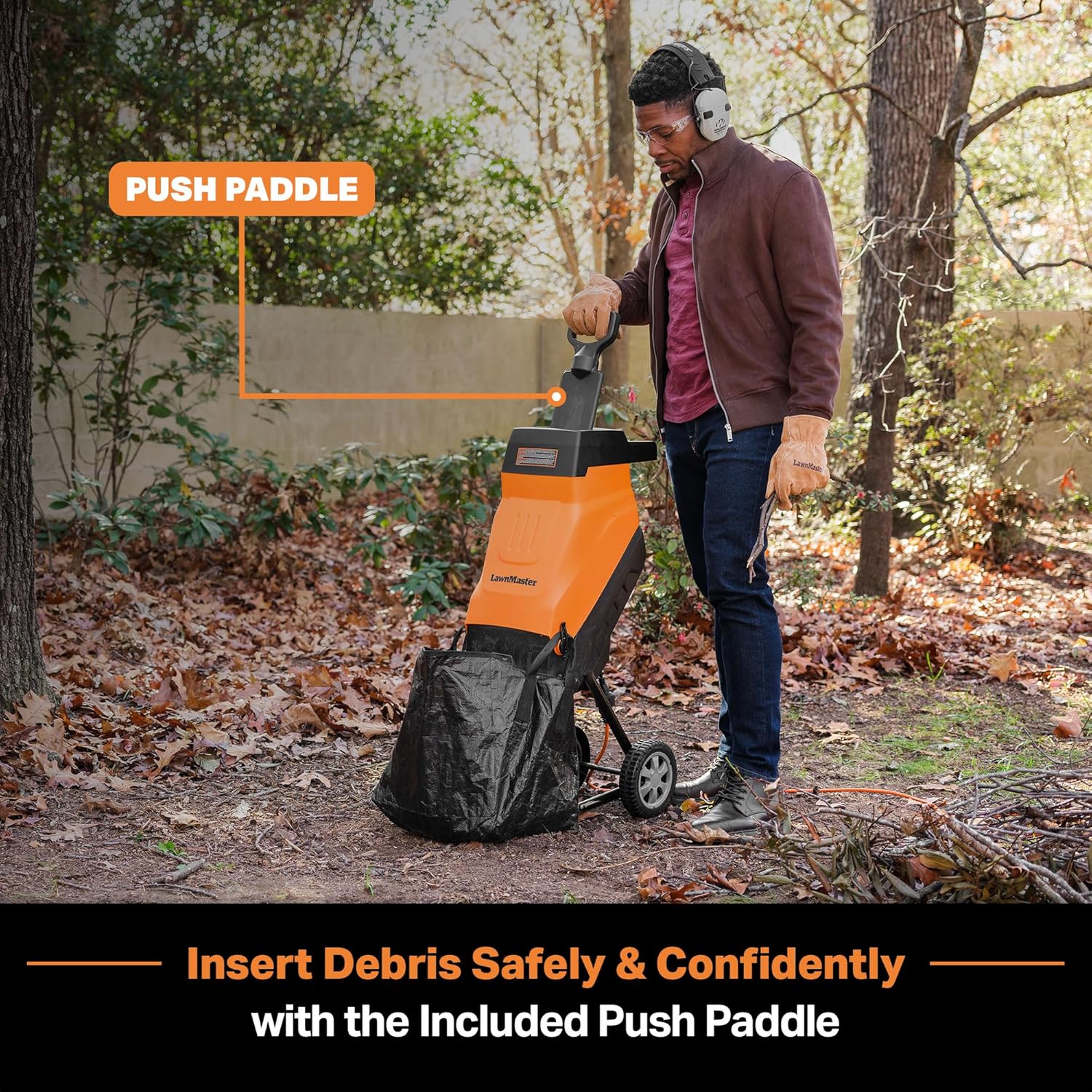 【HOT DEAL】Gasoline-Powered Garden Wood Chipper