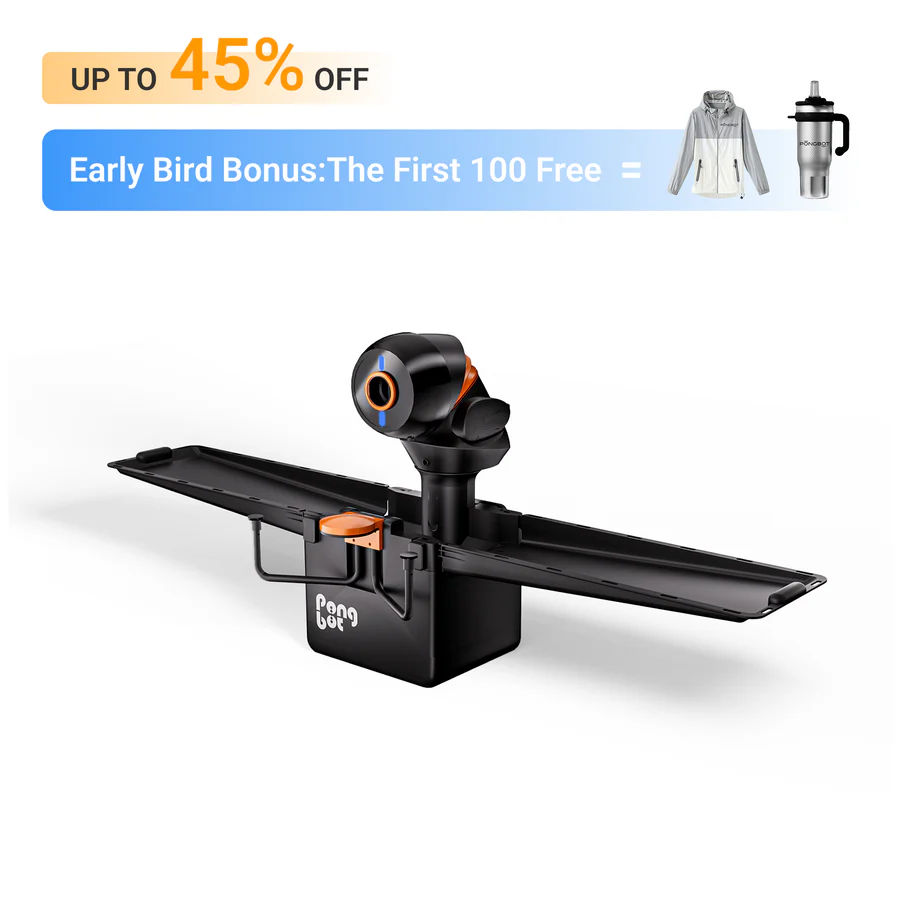 🔥【fathers day gift】Omni S Pro Clamp-On Table Tennis Robot