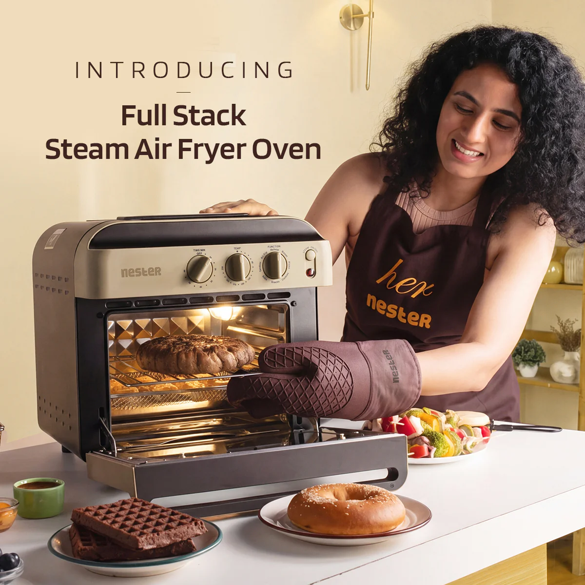 💥 Hot Deal! 🍟 Full Stack Steam & Air Fryer Oven — Limited-Time Offer! 🔥