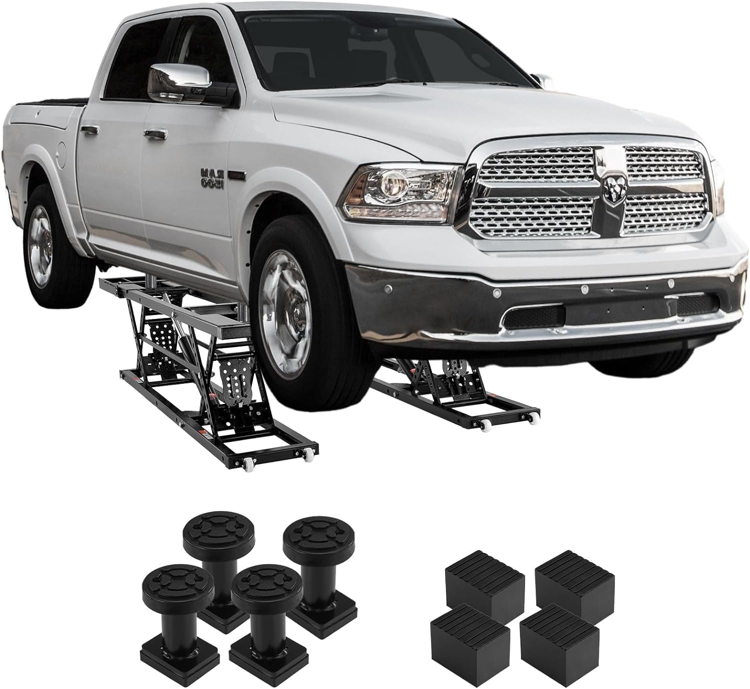 VEVOR Car Lift, 25.6" Max. Height