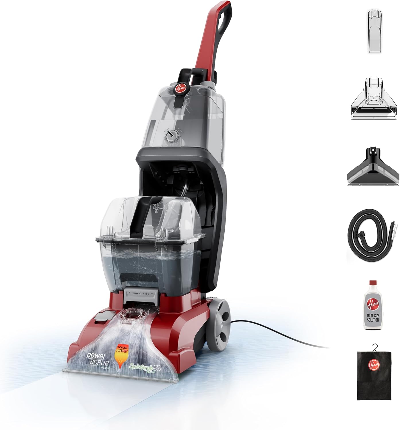 🎊Limited-time promotion: 🎁Hoover PowerScrub Deluxe Carpet Cleaner – includes carpet cleaning solution.