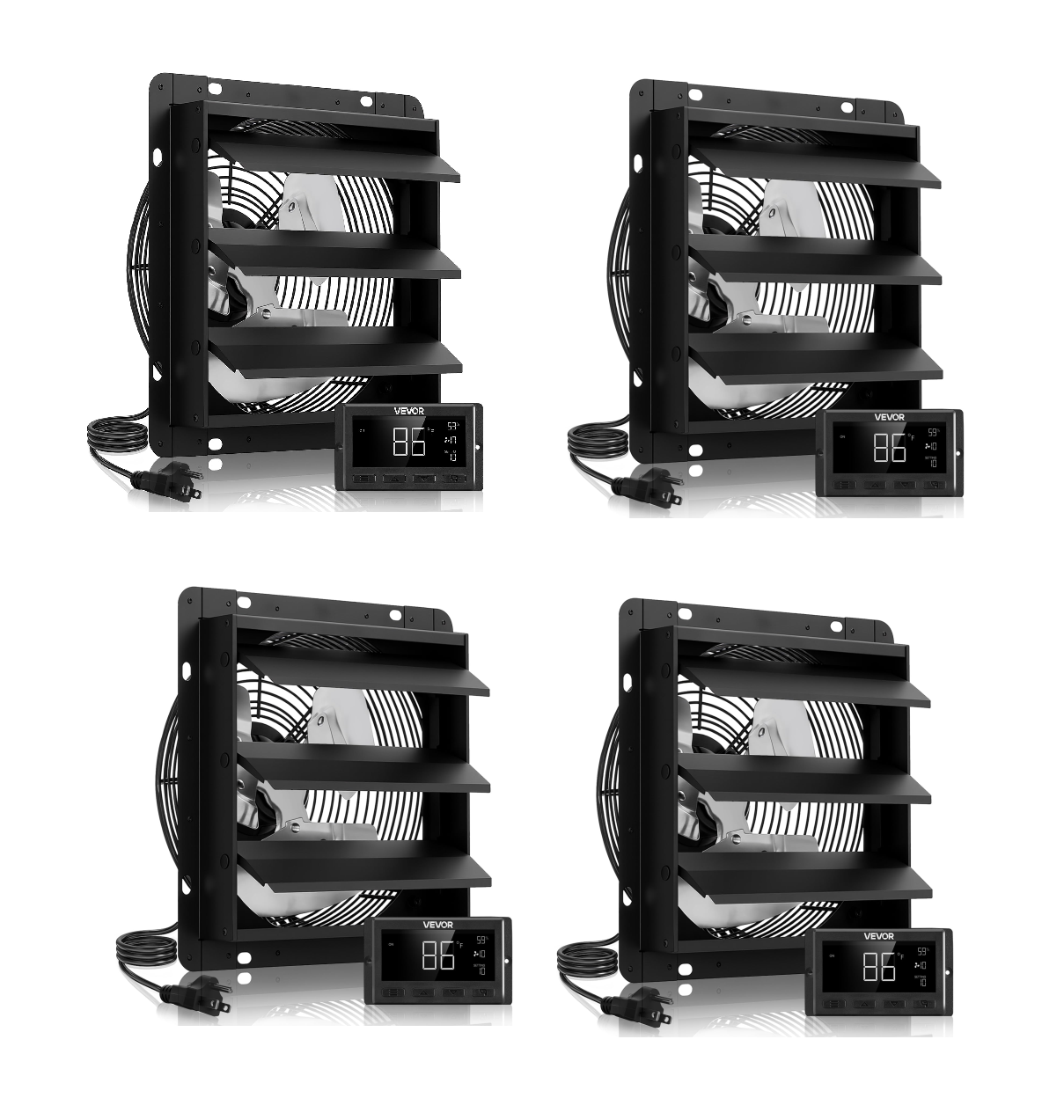 ✨Buy 1 Get 1 Free✨ VEVOR Exhaust Fan, Wall Mounted Attic Fan