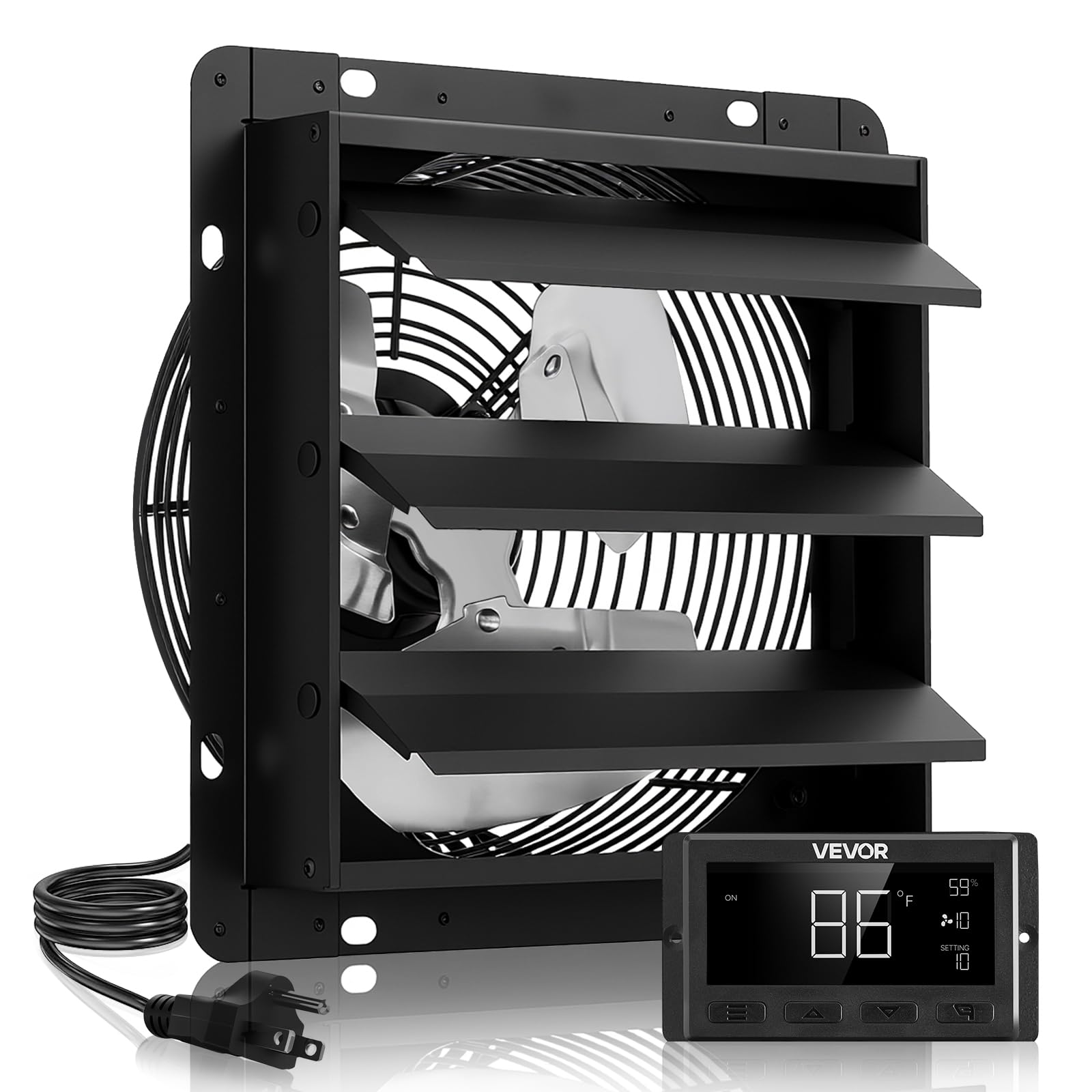 ✨Buy 1 Get 1 Free✨ VEVOR Exhaust Fan, Wall Mounted Attic Fan