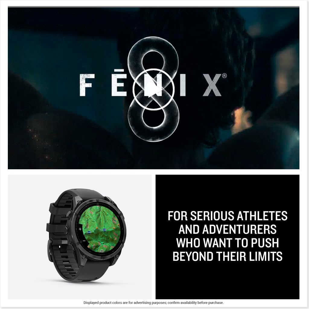 Limited-Time Promotion – Garmin fēnix 8 Series All-Purpose GPS Smartwatch