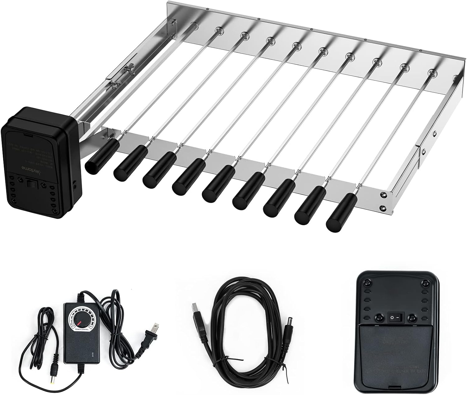 ⚡Special Offers Automatic RotatingBBQ Grill Rack
