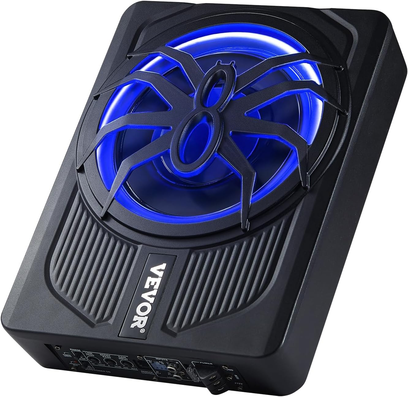 VEVOR 10-Inch 440W Under-Seat Car Subwoofer — Suitable for SUVs, Sedans, Trucks, RVs, and More