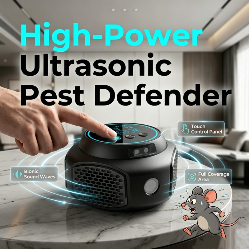 ✨Spring Special Offer - High-Power Ultrasonic Pest Repeller