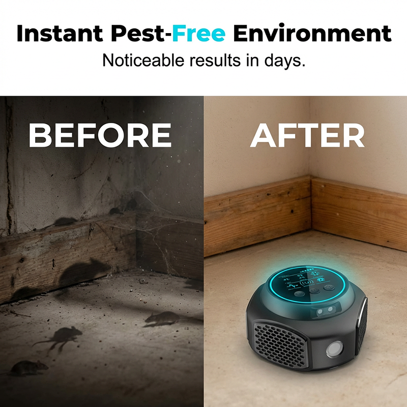 ✨Spring Special Offer - High-Power Ultrasonic Pest Repeller