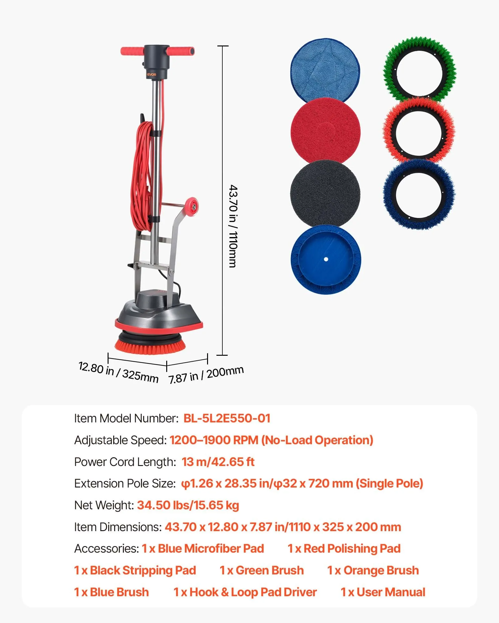 🧹🪣Today only--💥Smart commercial floor scrubber machine for just $39.98.