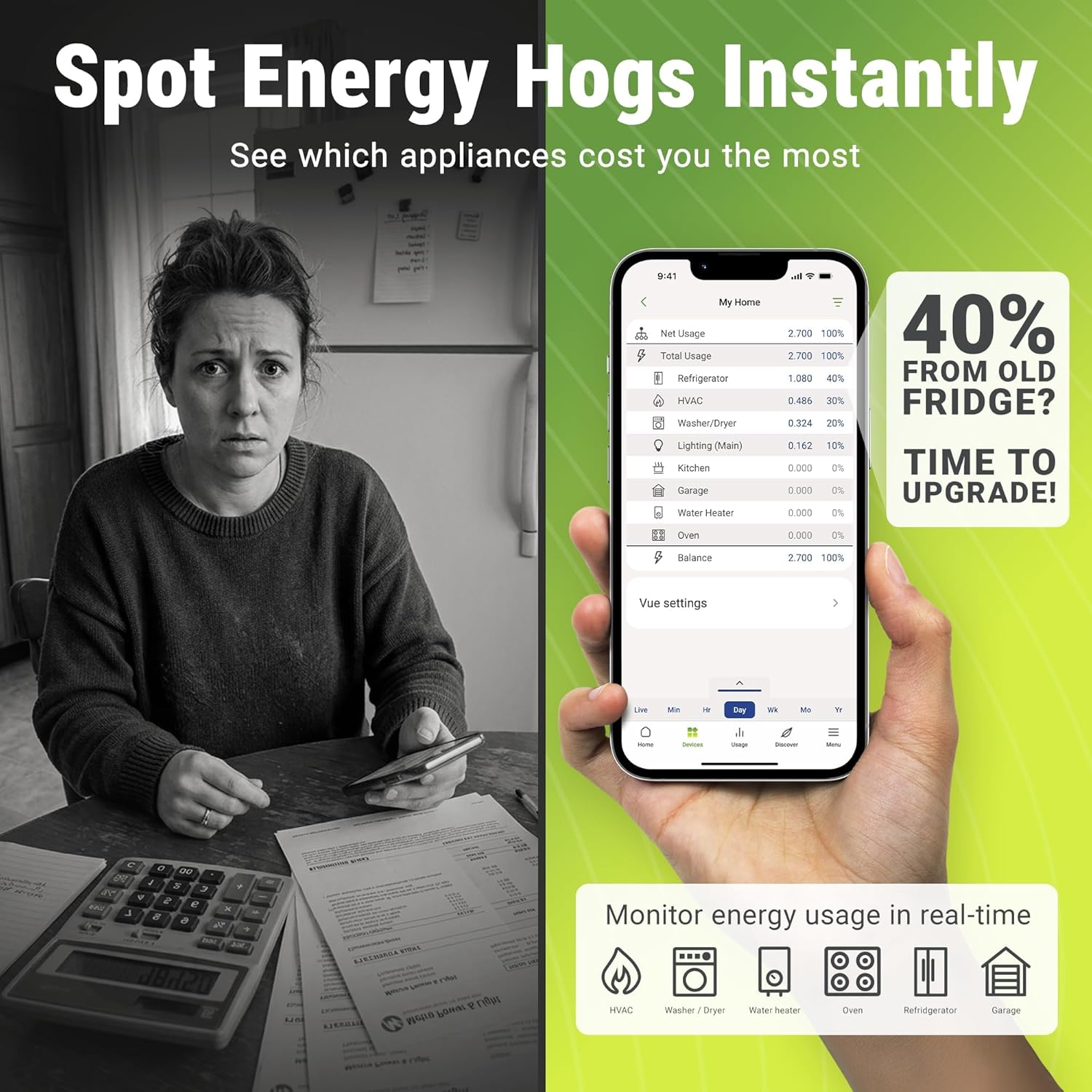 ⚡Special Offers｜Smart WiFi Energy Monitor, Real-Time Power Tracking to Lower Your Electric Bill