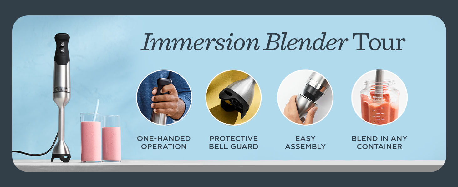 Immersion blender tour