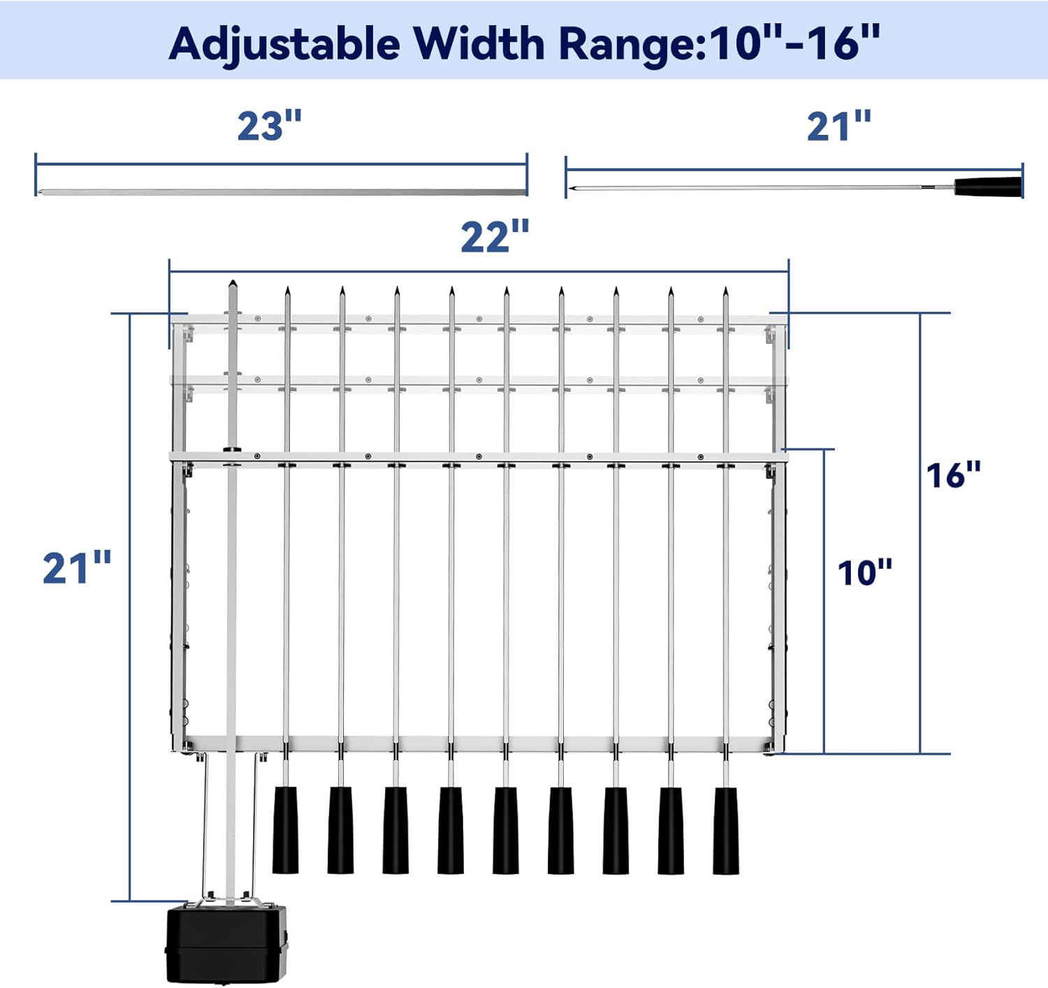 ⚡Special Offers Automatic RotatingBBQ Grill Rack