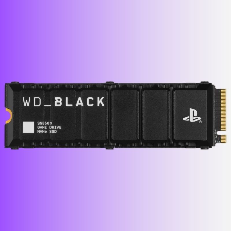 🔥Limited Time 💾WD_BLACK SN850X 2TB NVMe SSD - M.2 2280, Up to 7,300 MB/s Read speeds