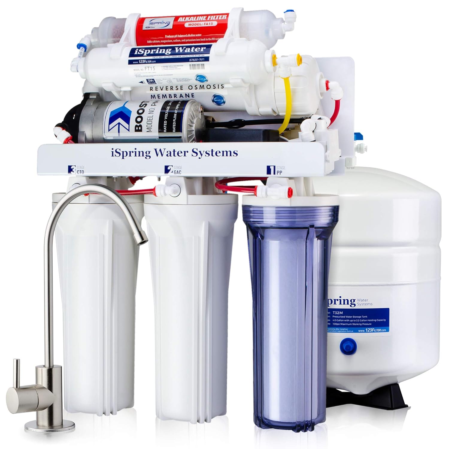 🔥Final Moments🔥iSpring RCC7P, 75 GPD Reverse Osmosis System with Pump
