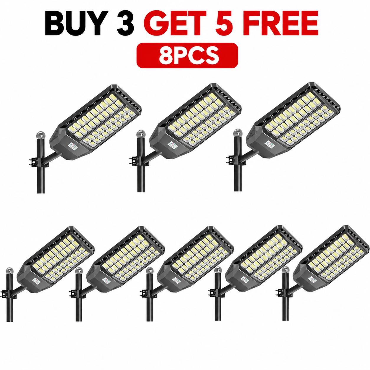 🔥 Super Bright Solar Street Light – Motion Sensor LED Outdoor Security Light with Remote, 3 Modes, IP65 Waterproof for Garden & Driveway | Buy More Save More