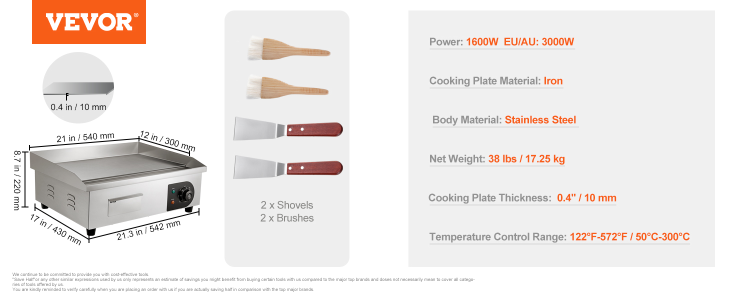 commercial griddle electric