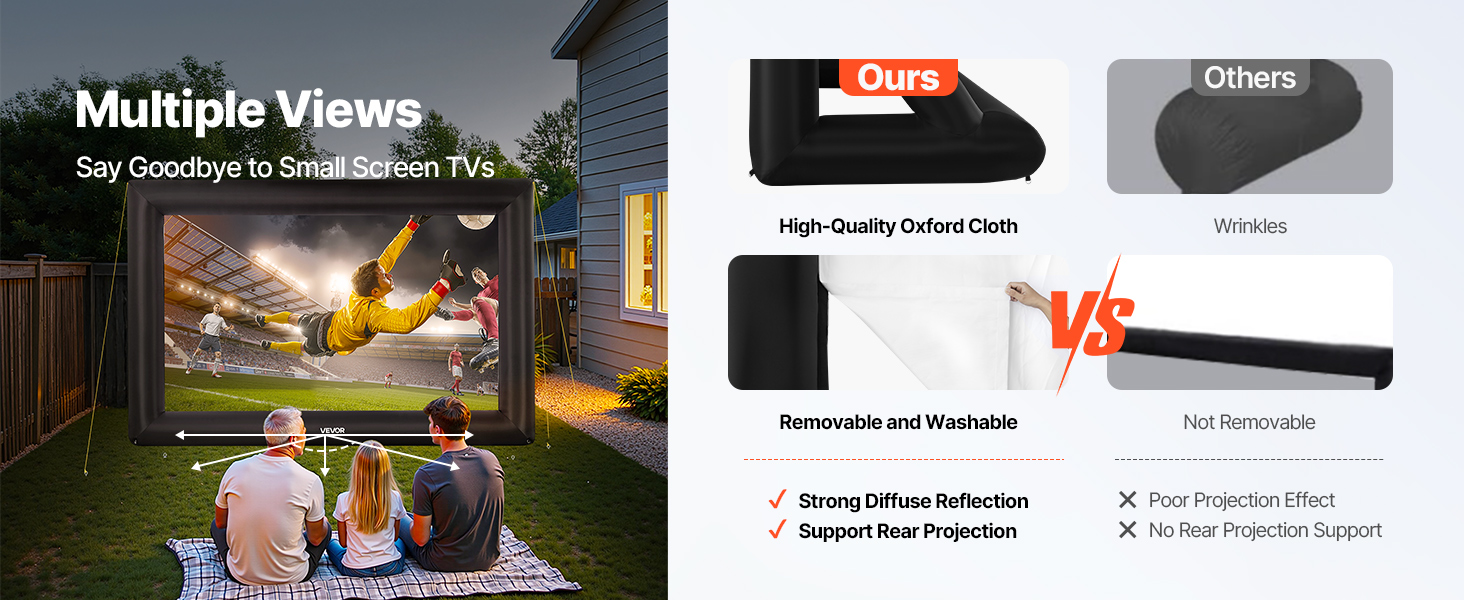 inflatable movie screen